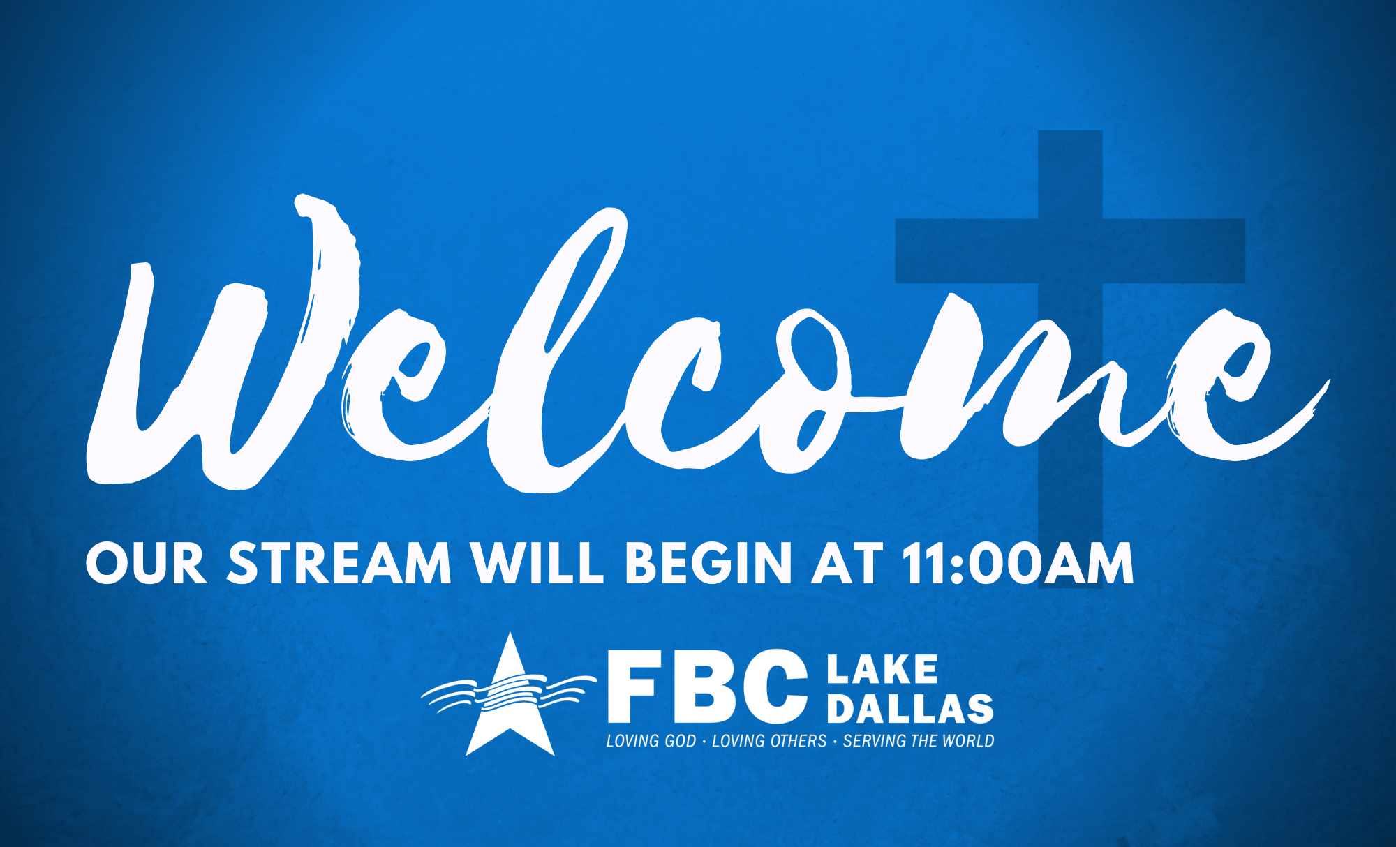 Watch Live - First Baptist Church